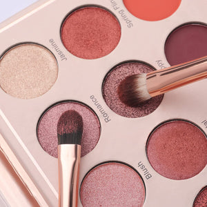 6-Piece Professional Eye Makeup Brush Set for Blending & Detail