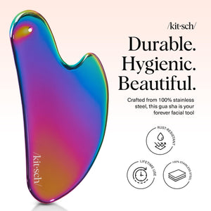 Stainless Steel Gua Sha Facial Massage & Sculpting Tool