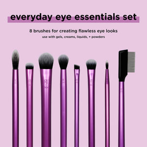 Professional Eye Makeup Brush Kit for Blending & Detail
