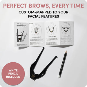 Symmetrical Eyebrow Shaping & Grooming Tool Kit