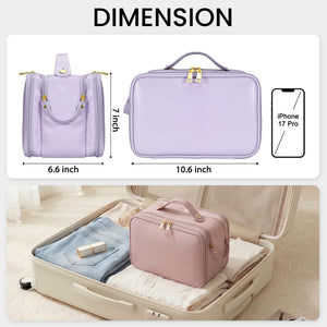 Large Capacity Travel Makeup & Cosmetic Organizer Bag