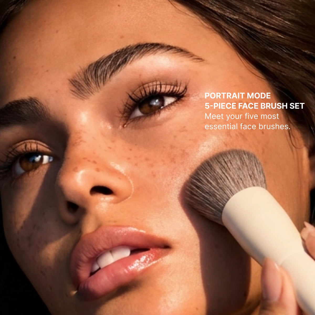 5-Piece Professional Face Makeup Brush Set for Smooth Finish