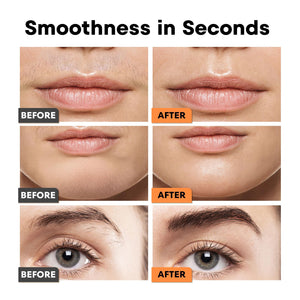 2-in-1 Rechargeable Eyebrow & Facial Hair Trimmer