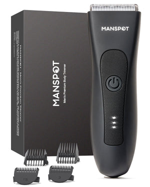 Men’s Groin & Body Hair Trimmer and Shaving Set