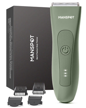 Men’s Groin & Body Hair Trimmer and Shaving Set