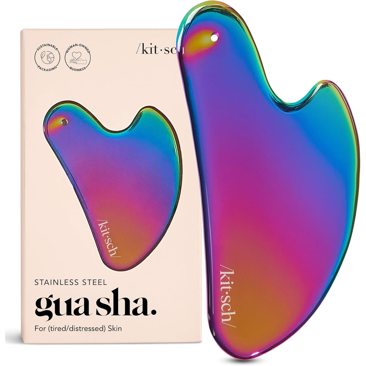 Stainless Steel Gua Sha Facial Massage & Sculpting Tool