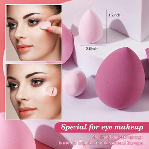 14-Piece Makeup Sponge, Blender & Powder Puff Set