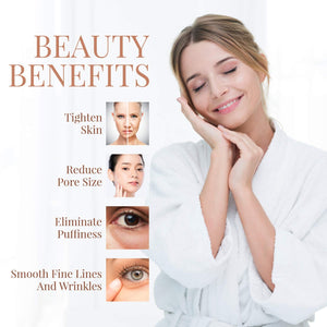 Steel Cooling Ice Globes for Face, Neck & Eye Massage