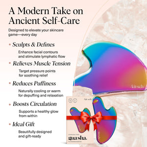 Stainless Steel Gua Sha Facial Massage & Sculpting Tool