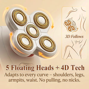 Long-Handle Back & Body Shaver for Men and Women