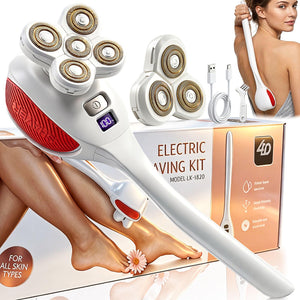 Long-Handle Back & Body Shaver for Men and Women