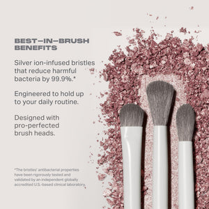 7-Piece Professional Eye Makeup Brush & Brow Tool Set