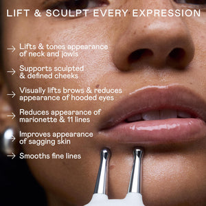 Microcurrent Facial Toning & Sculpting Treatment Device