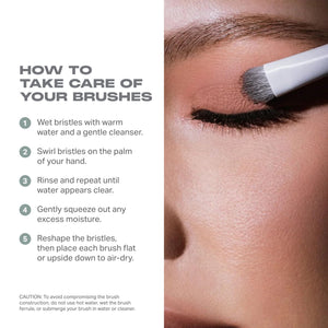 7-Piece Professional Eye Makeup Brush & Brow Tool Set