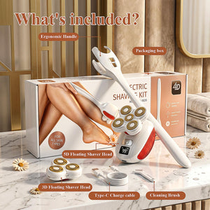 Long-Handle Back & Body Shaver for Men and Women