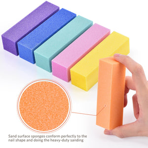 Professional Nail File & Buffer Set for Manicure and Nail Care