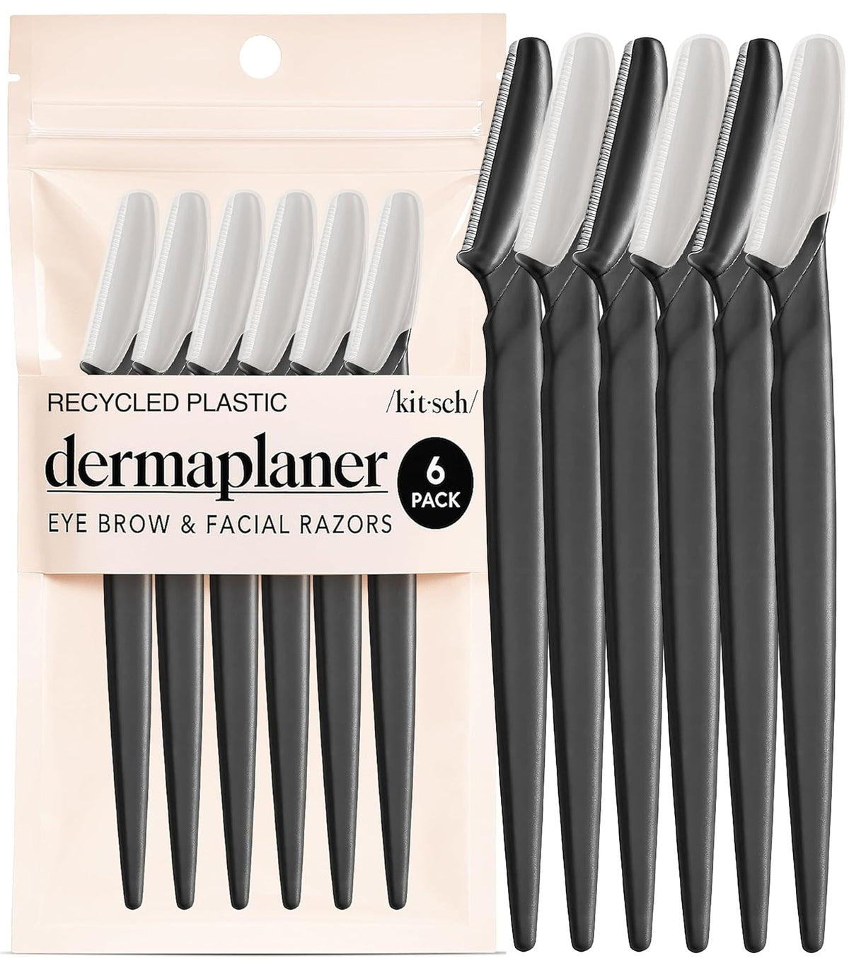 Dermaplaning Facial Razor & Eyebrow Trimmer for Women & Men