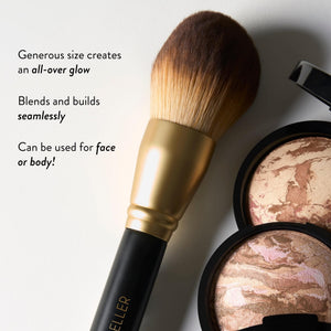 5-Piece Full Face Makeup Brush Set for Flawless Application
