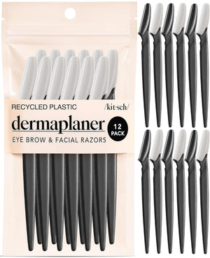 Dermaplaning Facial Razor & Eyebrow Trimmer for Women & Men
