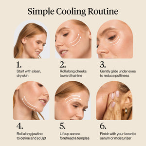 Cooling Facial Ice Roller for Women’s Skincare Routine