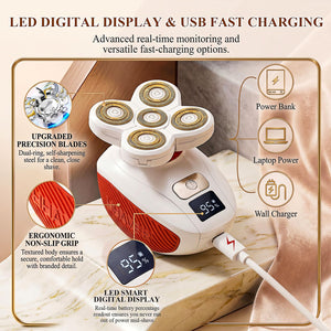 Long-Handle Back & Body Shaver for Men and Women