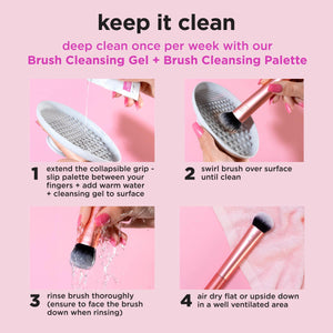 Professional Eye Makeup Brush Kit for Blending & Detail