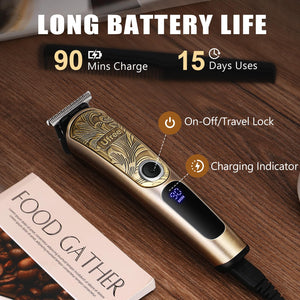 Waterproof Electric Beard & Body Grooming Trimmer Kit
