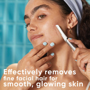 Dermaplaning Face Razor with 6 Replacement Blades