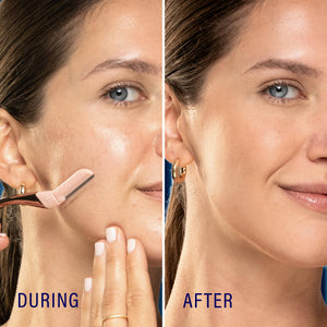 Dermaplaning Facial Razor Wand with Replacement Blades